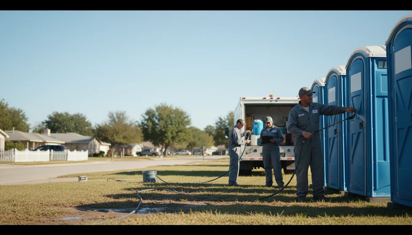 Long-Term Portable Toilet Rental in Donnelsville, OH near me